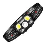 Heavy Duty Headlamp, USB Rechargeable, LED Light, Sensor, Adjustable, Waterproof