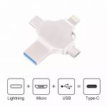 32gb, OTG 4 in 1, USB Flash Drive For Smartphones, Tablets, Computers, Lightweight